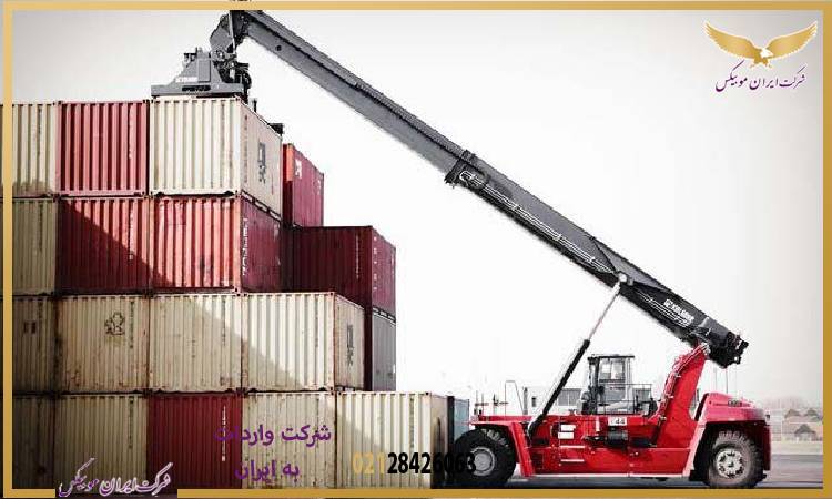 تجهیزات بندری ایران برای تخلیه ابزارهای صنعتی سنگین